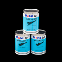 Huile de turbine synthétique haute température (Mobil Jet Oil II) à base d'ester synthétique 946 ml pour lubrifiant industriel et aéronautique