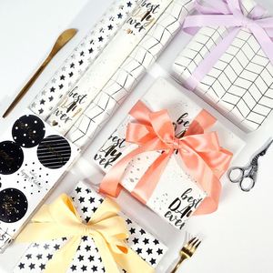 High Quality Wholesale 80g 50*70cm <b>Birthday</b> Hot Stamping Packaging <b>Paper</b> Gift Wrapping <b>Paper</b> - Product Image 2