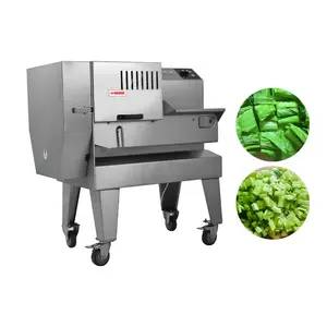 QRC120 Commercial Industrial Automatic Multi-function Electric Vegetable Cutting Machine Cutter Slicer Slicing Machine Dicer