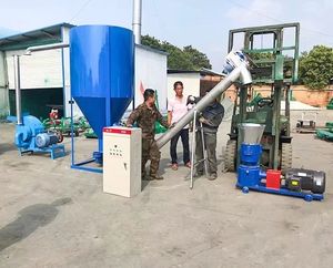 Machine à granulés de compost biomasse à moteur diesel automatique de 1 tonne, moulin à granulés de <span class=keywords><strong>bois</strong></span> - Product Image 6