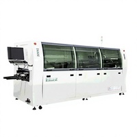 Machine à souder à la vague électropneumatique entièrement automatique et contrôlée par ordinateur Jinlida, système de dépôt à double vague