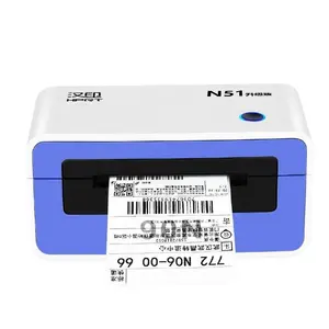 Stampante per codici a barre stampa etichetta di spedizione per la stampa di etichette di spedizione mini stampante stampante termica diretta per etichette con rollo <span class=keywords><strong>Dymo</strong></span> Zebra - Product Image 1