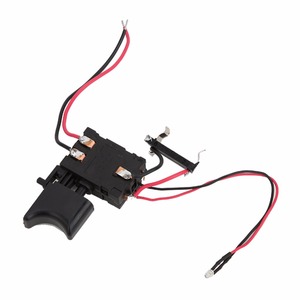 Regolatore di velocità per trapano 7.2 V - 24 V, interruttore a grilletto per controllo velocità trapano a batteria al litio con piccola luce - Product Image 5