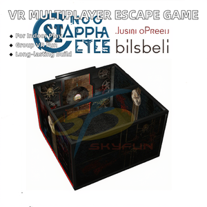 Fabricant Fourniture Intérieur Multijoueur <span class=keywords><strong>VR</strong></span> <span class=keywords><strong>Escape</strong></span> Room Arcade <span class=keywords><strong>Game</strong></span> pour Centres Commerciaux Parcs Jardins | Fibre de Verre Durable Métal - Product Image 2