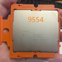 Prosesor AMD 9554 Server CPU 64 Core 128 Thread 3.1GHz/3.75GHz Zen 4 SP5 360W DDR5-4800 PCIe 5.0 X128
