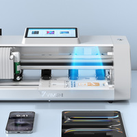 Vimshi Tragbare Folien-Schneidemaschine - Vollautomatisch 500mm/s Geschwindigkeit 0,1mm Genauigkeit 1500g Druck WLAN/BT Mobiltelefon-Kamera