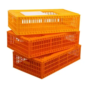 Semitree — cage de transport empilable en plastique Hdpe, grande taille 960x570x27mm, enclos pour poulet, canard, chèvre, caille, pigeon