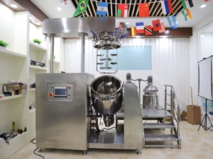 High Shear Face Cream Vacuum Homogenizing Emulsifier Scar Removal Cream Cosmetic Mixing Tank Body Lotion Making <strong>Machine</strong> - Product Image 2