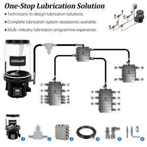 Sistema di Lubrificazione Automatica da 4l per Escavatore 12 V Pompa Autolubrificante Automatica per Kit Escavatore - Product Image 2