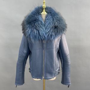 Vera <span class=keywords><strong>pelle</strong></span> <span class=keywords><strong>e</strong></span> doppia faccia fodera <span class=keywords><strong>in</strong></span> <span class=keywords><strong>pelliccia</strong></span>/calda <span class=keywords><strong>pelliccia</strong></span> di volpe con <span class=keywords><strong>cappotto</strong></span> <span class=keywords><strong>in</strong></span> vera <span class=keywords><strong>pelle</strong></span> - Product Image 6