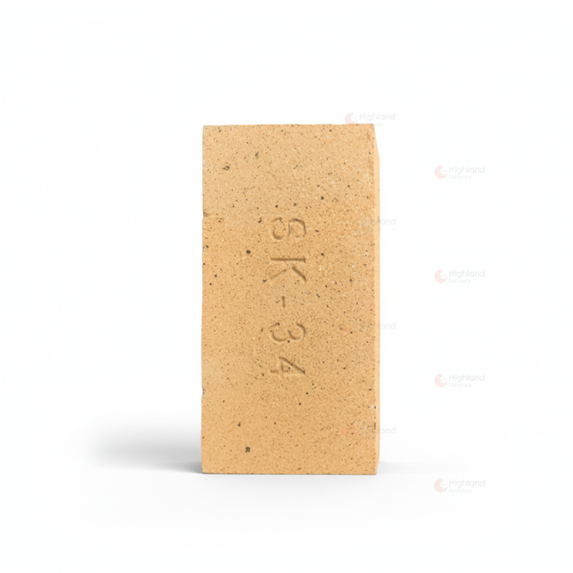 Refractory Fire Brick 230x114x65mm for Furnace & Chimney Construction - SK32/SK34/SK36 Grade Available & ISO9001 Certified