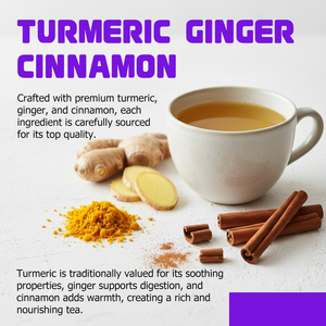 ชาขมิ้นขิงอบเชย OEM ODM ช่วยให้อบอุ่นสบาย บรรเทาอาการ ช่วยย่อยอาหาร และมีคุณสมบัติผ่อนคลาย - Product Image 6