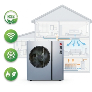Pompe à chaleur triple fonction 8,2 kW simplifie le système énergétique domestique, offrant chauffage, refroidissement et eau chaude sanitaire toute l'année. - Product Image 6