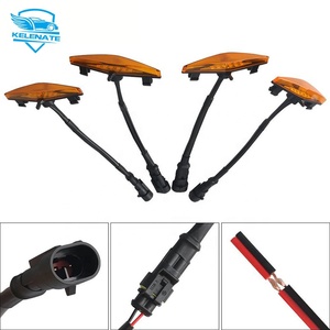 New <span class=keywords><strong>Led</strong></span> hổ phách Strobe thanh ánh sáng cho xe tải mui xe phía trước <span class=keywords><strong>LED</strong></span> lưới tản nhiệt đèn xe - Product Image 2