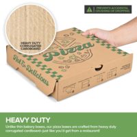 Großhandel Hochwertige Günstige Wieder verwendbare Wellpappe Lieferung 9 10 11 12 14 18 Zoll Verpackung Pizza Box