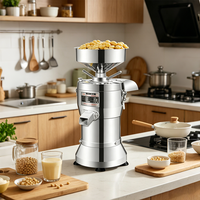 Extracteur de lait de soja entièrement automatique en acier inoxydable pour la production de tofu et de beurre de noix, machine à fabriquer du lait de soja