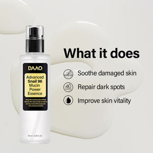 Sérum à l'essence de mucine d'escargot coréen pour le visage, réparateur, hydratant et éclaircissant, soin de la peau, vente en gros - Product Image 5