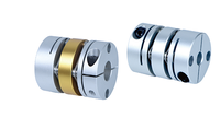 Accouplements à diaphragme flexible Nobengr, coupleur à ressort en plaque d'aluminium sans jeu pour équipement d'automatisation CNC