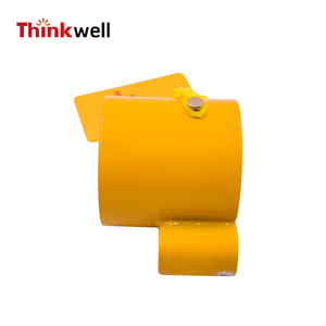 Nouvelle serrure robuste à broche King pour remorques à 5ème roue avec étiquette d'avertissement <span class=keywords><strong>antivol</strong></span> pour semi-remorques et camping-cars - Product Image 5