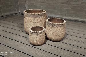 Venta directa de fábrica Gran stock Atlantis Diseño antiguo Maceta redonda para la decoración del hogar y el jardín - Product Image 3