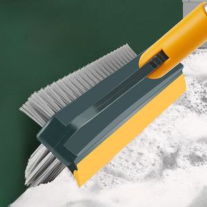 Brosse de sol double face améliorée, brosse pour joints de sol, brosse de nettoyage pour interstices de salle de bain, brosse de sol sans angle mort, brosse pour rainures - Product Image 3