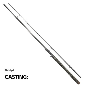 Caña de Pesca Quick Shark Lei Qiang para Pesca de Fondo, Súper Resistente, para Pescar Peces Grandes, Pescado Mandarín, Lubina, Carpa, con Mango Recto - Product Image 6