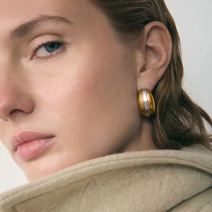 Fashion Stainless Steel Ear Studs Water Drop Shape <b>Earrings</b> <b>Gold</b> Plated Trendy Women's Ear Hangings - Product Image 4