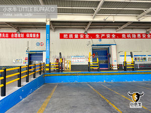 بوابة رصيف أمان بلاستيكية قابلة للتخصيص مصنوعة في الصين ، باب حماية منصة حاجز المرور PAS13 TUV معتمد باللون الأصفر + الأسود - Product Image 3