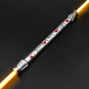TXQSABER <span class=keywords><strong>DARTH</strong></span> <span class=keywords><strong>MAUL</strong></span> – <span class=keywords><strong>sabre</strong></span> <span class=keywords><strong>laser</strong></span> à poignée en métal amovible à Double lame, sabres à lumière rouge, Flash en cas <span class=keywords><strong>de</strong></span> collision, pour la livraison directe - Product Image 6