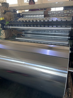 Vente en gros d'usine : Ruban adhésif en aluminium de 400 m et rouleau géant de feuille d'aluminium avec adhésif en caoutchouc à conductivité thermique
