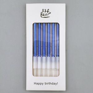 Bougies d'<span class=keywords><strong>anniversaire</strong></span> droites métalliques de 5 mm de diamètre, en promotion, pour la décoration spéciale de gâteaux - Product Image 4