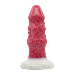 Nnsx Grote Anaal Plug Penis Ronde En Volledige Paddestoel Hoofd Krachtige Sucker Siliconen Realistische Dildo Voor Vrouwen