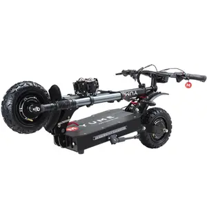 YUME Y11 CE 60V 6000W Elektro roller Motorrad Fett reifen Citycoco Mopped Breit rad E Roller Für Erwachsene