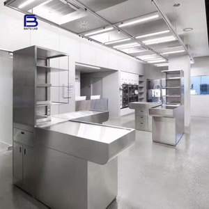 Tùy chỉnh thép không gỉ phòng thí nghiệm bàn làm việc trường phòng thí nghiệm bảng hóa học sinh học bàn làm việc băng ghế dự bị - Product Image 5