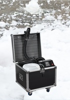 Machine à neige artificielle silencieuse 2000W, grande puissance, effet flocon de neige, pour scène, mariage, extérieur, Noël