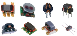 محول إلكتروني 1.30 ديسيبل كحد أقصى، محول بالون بقلب فيريت، 0.25 واط، 0.50 واط، 2.0 واط، 12 فولت، مخصص، نسبة مقاومة 1:1، 4:1، 9:1 - Product Image 2