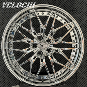 ล้อแม็กซ์ VLC Chrome Silver Deep Dish ขนาด 21 22 23 24 นิ้ว 5x112 5x130 สำหรับรถยนต์ S Class W223 แบบ 2 ชิ้น ผลิตด้วยวิธีฟอร์จ - Product Image 3