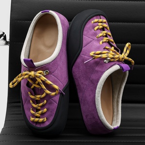 Mules de Gamuza Personalizados de Alta Calidad para Hombre y Mujer, con Puntera Ancha, Estilo Caminar, <span class=keywords><strong>Zapatillas</strong></span> sin Talón con <span class=keywords><strong>Punta</strong></span> de Goma - Product Image 5