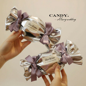 Sac et boîte à bonbons de mariage et de fiançailles de luxe léger 2026, pliables, haut de gamme, vides, avec boîte cadeau offerte - Product Image 1