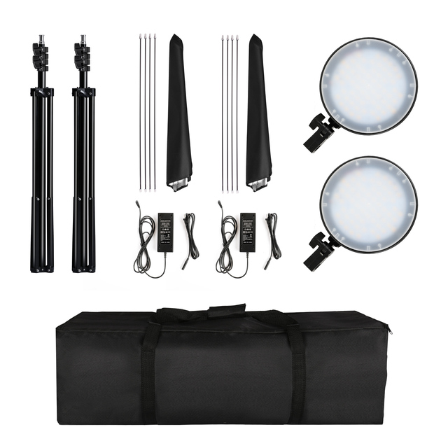 Photography LED Lamp Bulbs 50x70cm Lighting Kit Photo Studio Equipment