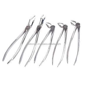 Forceps d'extraction dentaire professionnels pour adultes en acier inoxydable, instrument chirurgical dentaire, poignée ergonomique, fournisseur en gros - Product Image 3