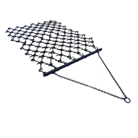 Grada de arrastre directo ToolTuff de 4 pies. X 8 pies, 42-016 ATV UTV Cadena Grada Arrastre Grado Tractor