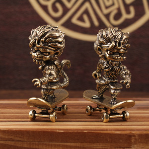   Figura Coleccionable de Latón de Wukong para Escritorio, Adorno, Juguete, Estatuilla - Product Image 2