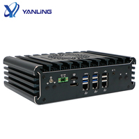 Elección de los compradores repetidos Quad Core 8 hilos 2,8 GHz Turbo 4,7 GHz 12MB caché IBOX computadora AMI UEFI BIOS embedd PC