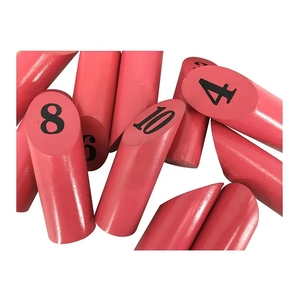 BAQU SM-02 Jeu de <span class=keywords><strong>quilles</strong></span> vintage en bois de pin finlandais pour jardin, jeux de plein air, 15x5.2cm, certifié FSC EN71 - Product Image 3