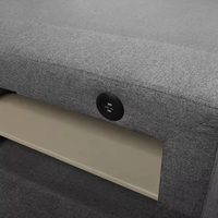 Sofá Cama Seccional Modular Moderno En Forma De L De 5 Plazas Con Almacenamiento Para Sala De Estar Ajustable Venta Al Por Mayor De Proveedor De Vietnam
