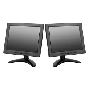 8 "800 × 600 LCD Monitor With HD VGA AV Input Signal For Bus And Desk Monitor