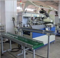 Nueva Máquina de Serigrafía Automática de 6 Estaciones para Impresión en Tubos de Plástico con Curado UV y Tratamiento por Llama, 4000PCS/H