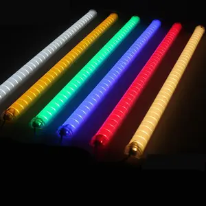 Endereçável Outdoor Impermeável Ip65 Dc12V 24V 12W Barreira Lâmpada Spi Dmx 512 Tubo Digital Rgbw Rgb Tubo Led Light Bar