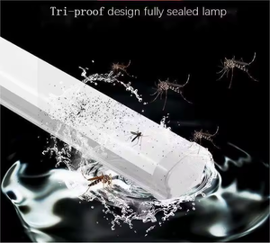 Уличное освещение T5 T8 IP65 Водонепроницаемый Флуоресцентный трехсторонний светодиодный свет - Product Image 6